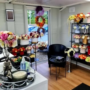 Completed florist fit-out