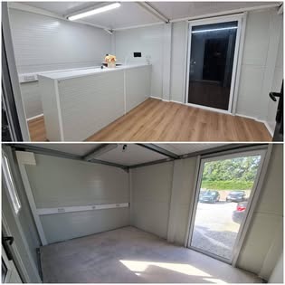 Office reception build